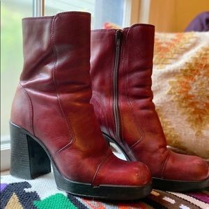 Vintage Steve Madden Chunky Boots